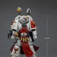 Action Figure - JOYTOY Blood Angels Sanguinary Priest with Heavy Bolt Pistol, Chainsword and Narthecium 1/18 - Warhammer 40K