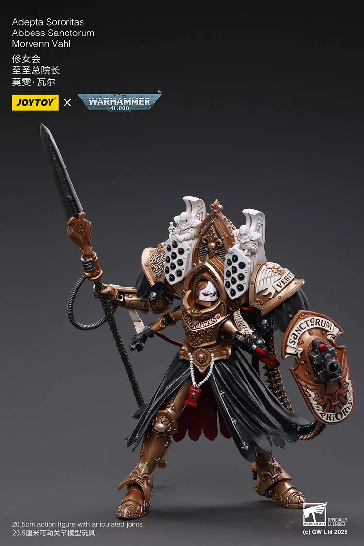 Action Figure Adepta Sororitas Abbess Sanctorum Morvenn Vahl 1 18 Joytoy Warhammer 40k Rectangle Image 11
