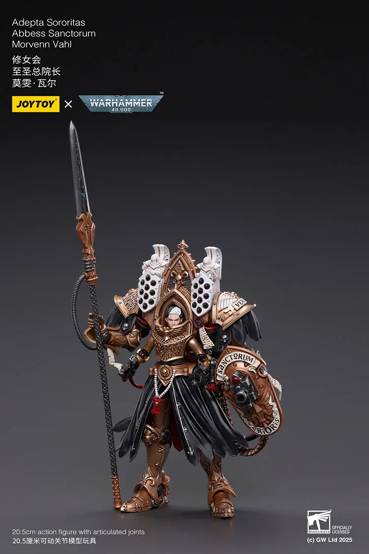 Action Figure Adepta Sororitas Abbess Sanctorum Morvenn Vahl 1 18 Joytoy Warhammer 40k Rectangle Image 3