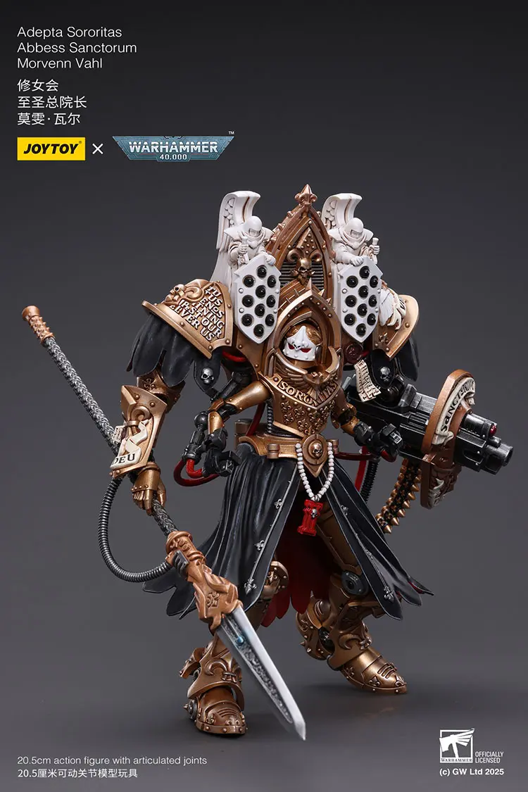 Action Figure Adepta Sororitas Abbess Sanctorum Morvenn Vahl 1 18 Joytoy Warhammer 40k Rectangle Image 4