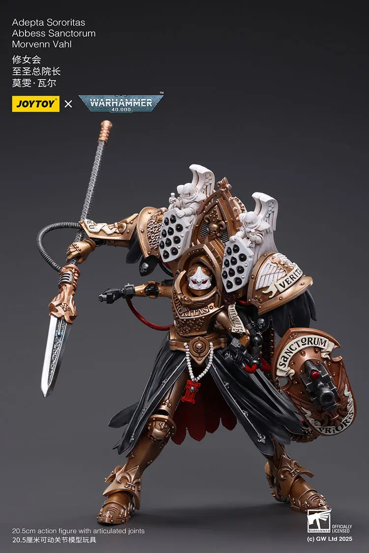 Action Figure Adepta Sororitas Abbess Sanctorum Morvenn Vahl 1 18 Joytoy Warhammer 40k Rectangle Image 5