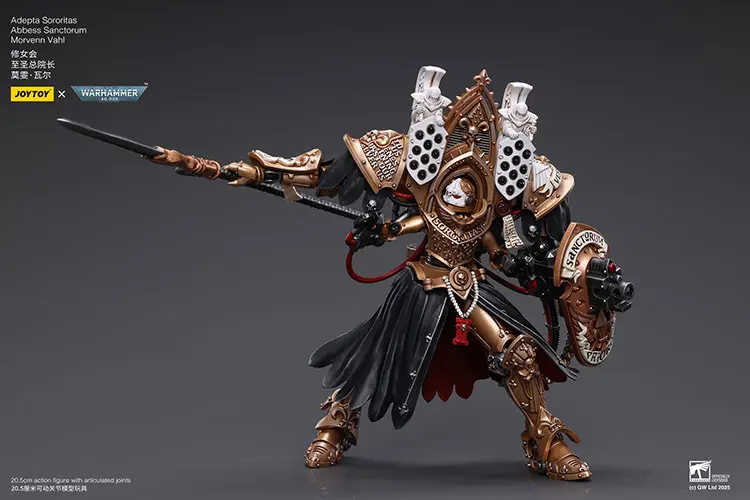 Action Figure Adepta Sororitas Abbess Sanctorum Morvenn Vahl 1 18 Joytoy Warhammer 40k Rectangle Image 8