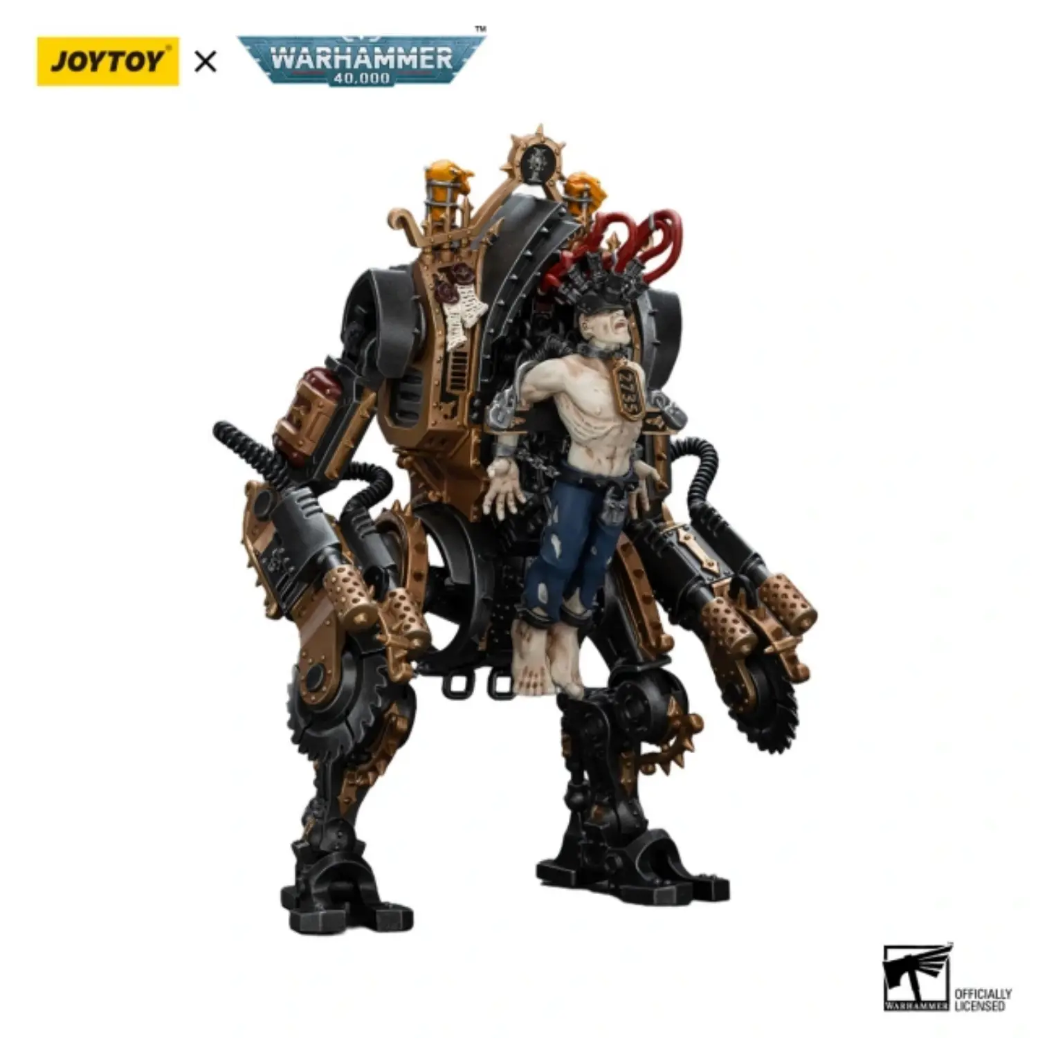 Action Figure - Adepta Sororitas Penitent Engine (with Penitent Buzz-Blades) 1 18 - JOYTOY Warhammer 40K in white background 1 Action Figure Adepta Sororitas Penitent Engine (with Penitent Buzz Blades) 1 18 Joytoy Warhammer 40k In White Background 1