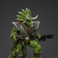 Action Figure Adjutant Zork Tmnt Nickelodeon 1 18 Joytoy Teenage Mutant Ninja Turtles Rectangle Image 4