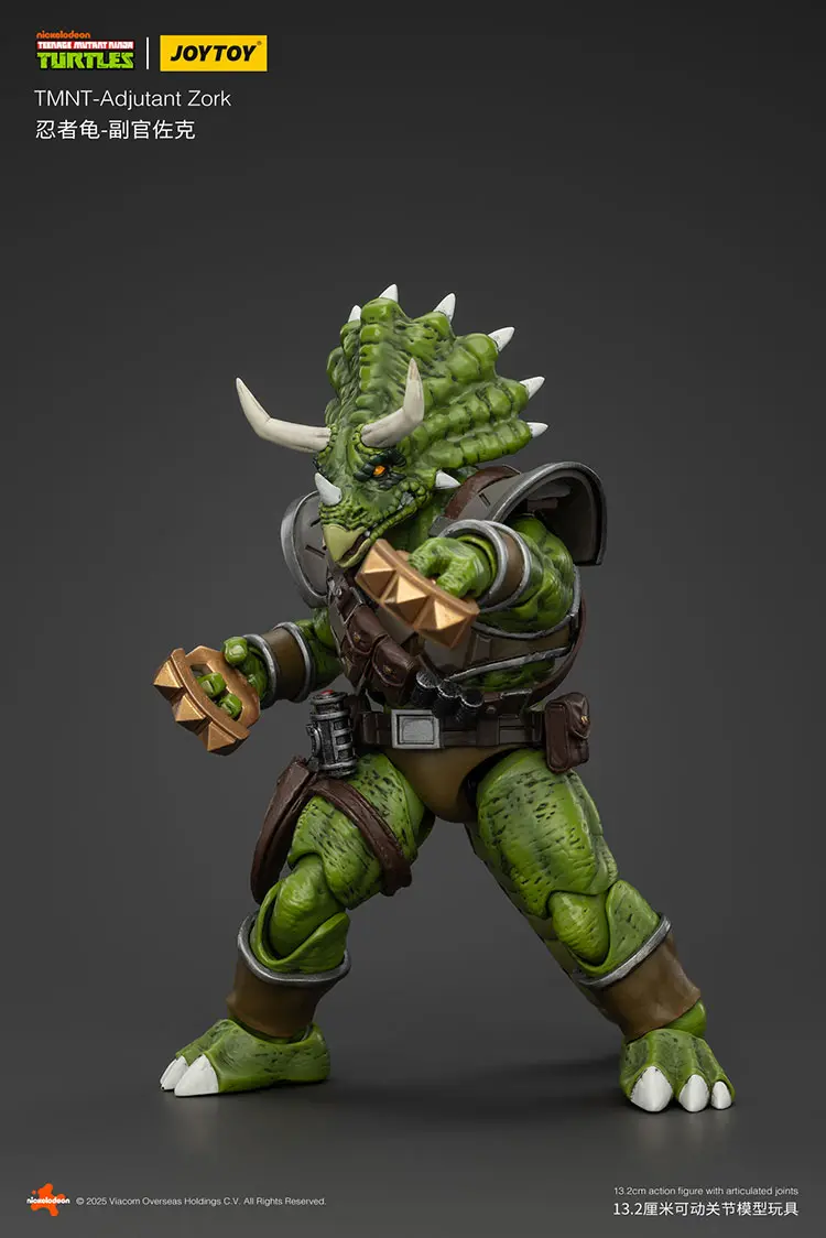 Action Figure Adjutant Zork Tmnt Nickelodeon 1 18 Joytoy Teenage Mutant Ninja Turtles Rectangle Image 5
