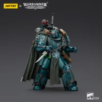 Action Figure Alpha Legion Exodus 'the One Who Is Many' With Sniper Rifle And Power Dagger 1 18 Jotyoy Warhammer The Horus Heresy 3
