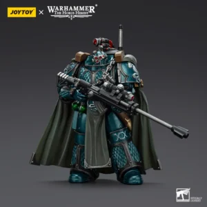 Action Figure Alpha Legion Exodus 'the One Who Is Many' With Sniper Rifle And Power Dagger 1 18 Jotyoy Warhammer The Horus Heresy