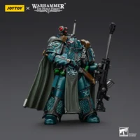 Action Figure Alpha Legion Exodus 'the One Who Is Many' With Sniper Rifle And Power Dagger 1 18 Jotyoy Warhammer The Horus Heresy 4