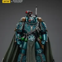 Action Figure Alpha Legion Exodus 'the One Who Is Many' With Sniper Rifle And Power Dagger 1 18 Jotyoy Warhammer The Horus Heresy Rectangle Image 1