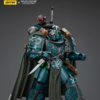 Action Figure Alpha Legion Exodus 'the One Who Is Many' With Sniper Rifle And Power Dagger 1 18 Jotyoy Warhammer The Horus Heresy Rectangle Image 2