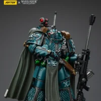 Action Figure Alpha Legion Exodus 'the One Who Is Many' With Sniper Rifle And Power Dagger 1 18 Jotyoy Warhammer The Horus Heresy Rectangle Image 3