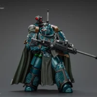 Action Figure Alpha Legion Exodus 'the One Who Is Many' With Sniper Rifle And Power Dagger 1 18 Jotyoy Warhammer The Horus Heresy Rectangle Image 7