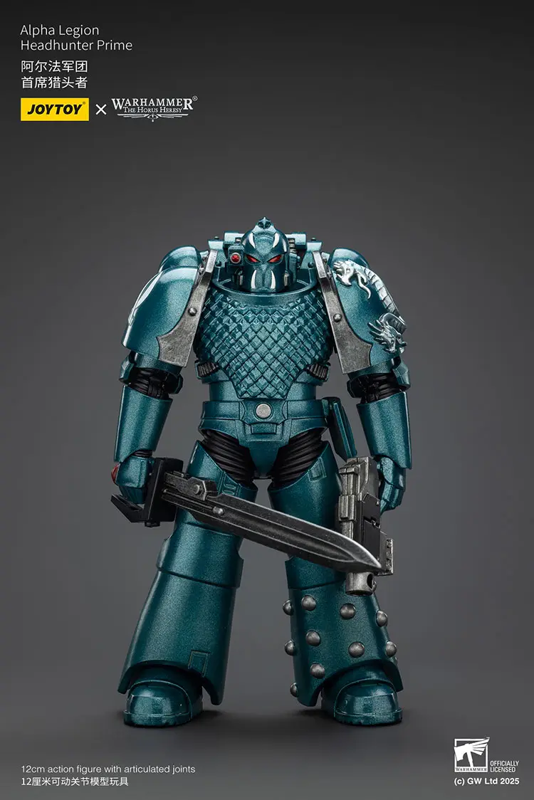 Action Figure - Alpha Legion Headhunter Prime 1 18 - JOTYOY Warhammer The Horus Heresy rectangle image 1 Action Figure Alpha Legion Headhunter Prime 1 18 Jotyoy Warhammer The Horus Heresy Rectangle Image 1