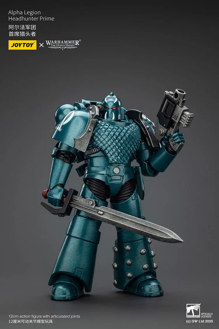 Action Figure - Alpha Legion Headhunter Prime 1 18 - JOTYOY Warhammer The Horus Heresy rectangle image 2 Action Figure Alpha Legion Headhunter Prime 1 18 Jotyoy Warhammer The Horus Heresy Rectangle Image 2