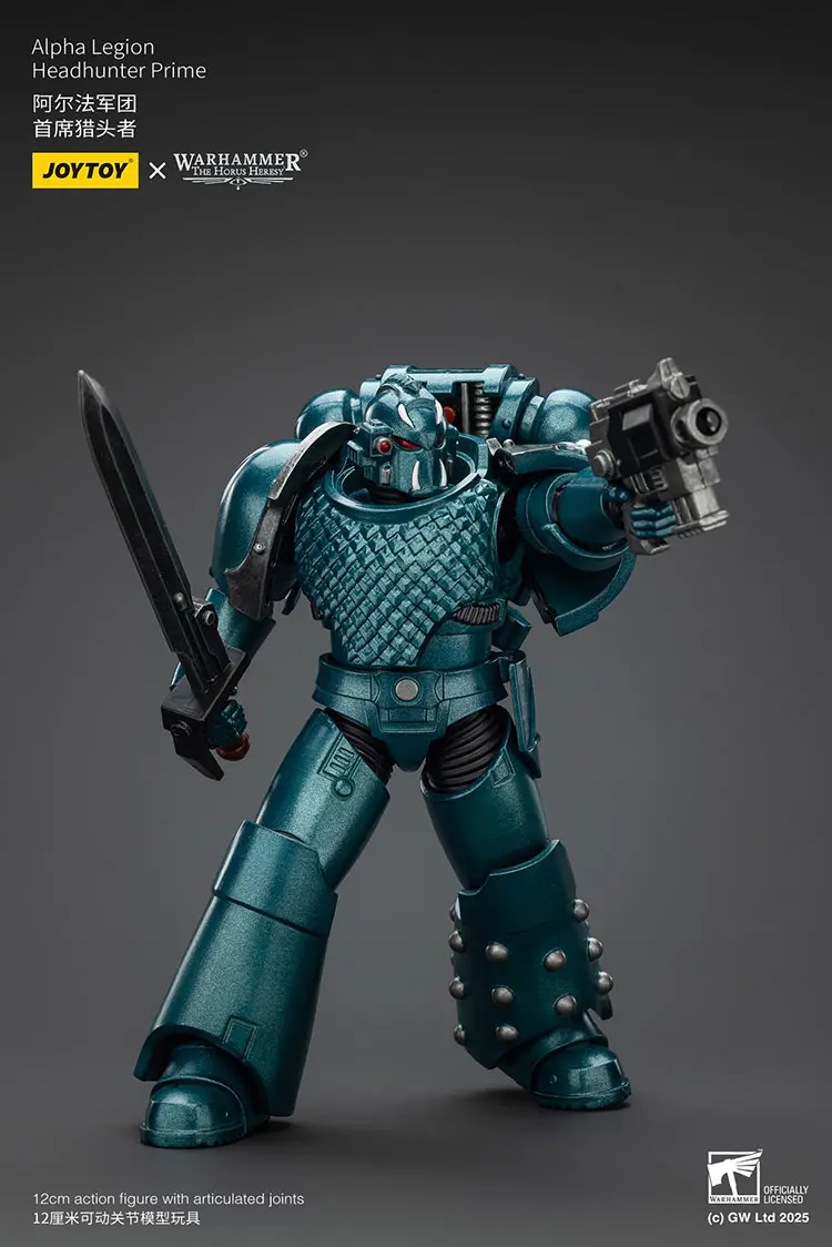 Action Figure - Alpha Legion Headhunter Prime 1 18 - JOTYOY Warhammer The Horus Heresy rectangle image 3 Action Figure Alpha Legion Headhunter Prime 1 18 Jotyoy Warhammer The Horus Heresy Rectangle Image 3