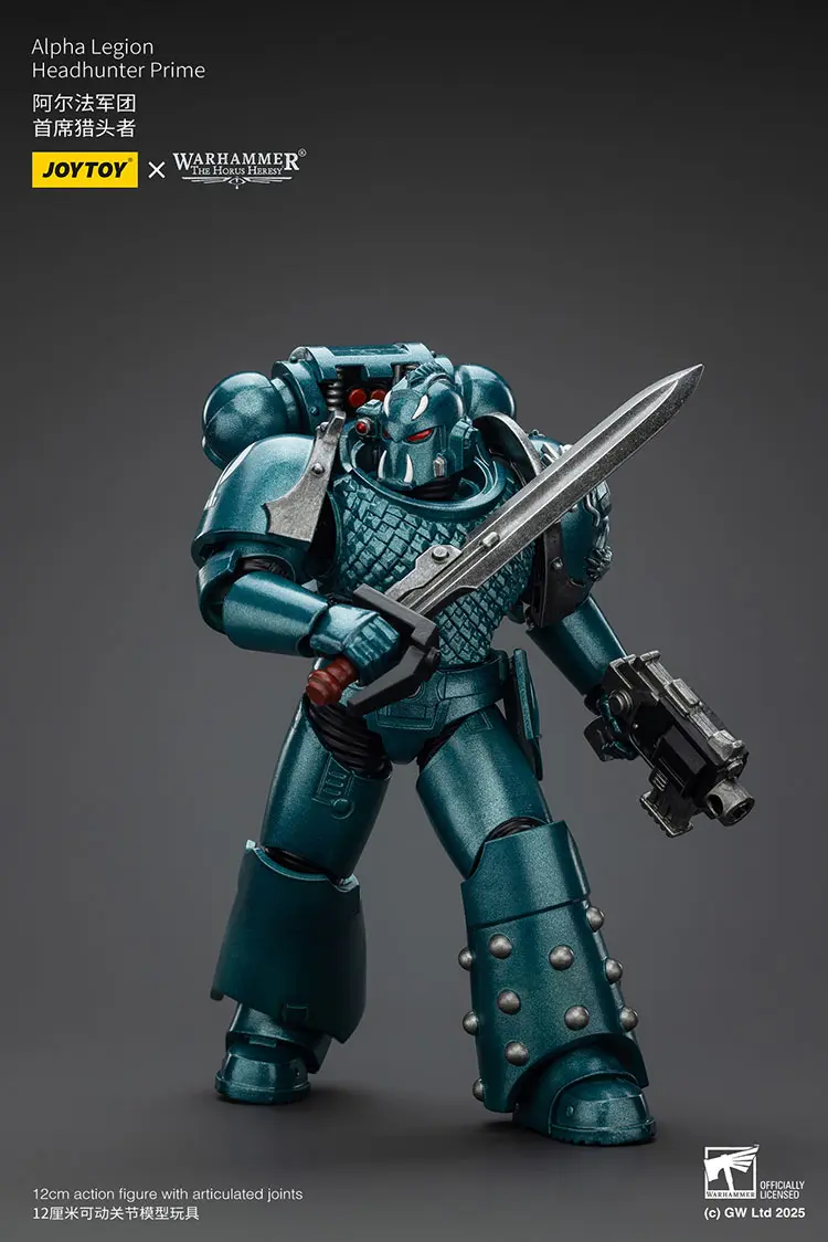 Action Figure - Alpha Legion Headhunter Prime 1 18 - JOTYOY Warhammer The Horus Heresy rectangle image 4 Action Figure Alpha Legion Headhunter Prime 1 18 Jotyoy Warhammer The Horus Heresy Rectangle Image 4
