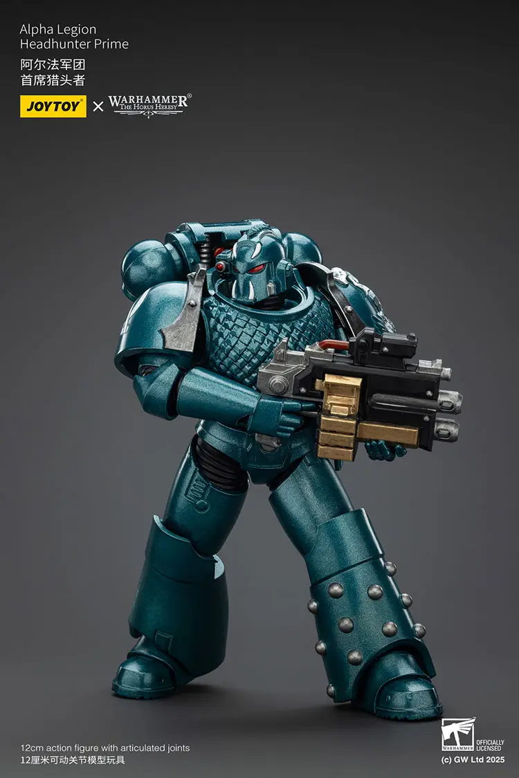 Action Figure - Alpha Legion Headhunter Prime 1 18 - JOTYOY Warhammer The Horus Heresy rectangle image 6 Action Figure Alpha Legion Headhunter Prime 1 18 Jotyoy Warhammer The Horus Heresy Rectangle Image 6