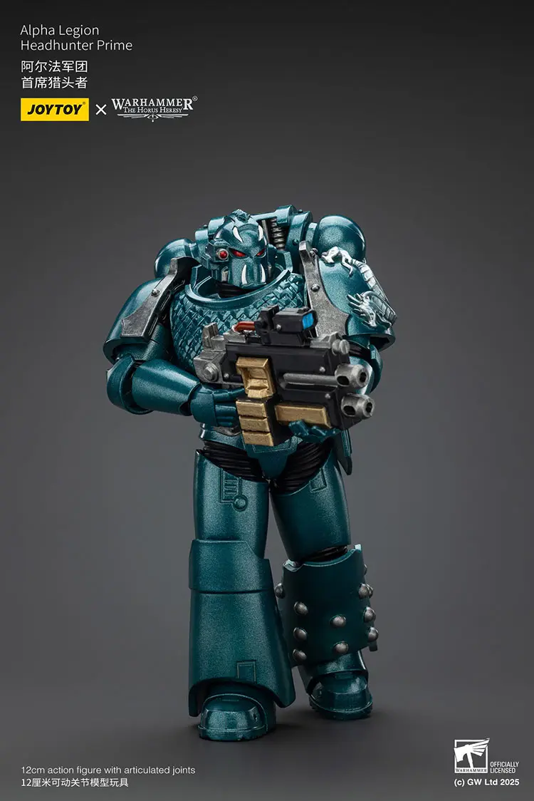 Action Figure - Alpha Legion Headhunter Prime 1 18 - JOTYOY Warhammer The Horus Heresy rectangle image 7 Action Figure Alpha Legion Headhunter Prime 1 18 Jotyoy Warhammer The Horus Heresy Rectangle Image 7