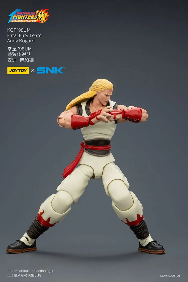 Action Figure - Andy Bogard KOF _98 UM Fatal Fury Team SNK 1 18 - JOYTOY The King of Fighters rectangle image 4 Action Figure - Andy Bogard KOF '98 UM Fatal Fury Team SNK 1/18 - JOYTOY The King of Fighters