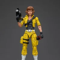 Action Figure - April O'Neil with Baby Turtles TMNT Nickelodeon 1 18 - JOYTOY Teenage Mutant Ninja Turtles rectangle image 1 Action Figure April O'neil With Baby Turtles Tmnt Nickelodeon 1 18 Joytoy Teenage Mutant Ninja Turtles Rectangle Image 1