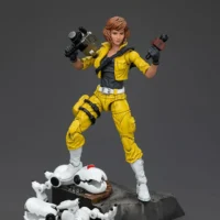 Action Figure - April O'Neil with Baby Turtles TMNT Nickelodeon 1 18 - JOYTOY Teenage Mutant Ninja Turtles rectangle image 11 Action Figure April O'neil With Baby Turtles Tmnt Nickelodeon 1 18 Joytoy Teenage Mutant Ninja Turtles Rectangle Image 11