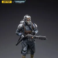 Action Figure Astra Militarum Death Korps Of Krieg Veteran Squad Guardsman With Flamer 1 18 Joytoy Warhammer 40k Rectangle Image
