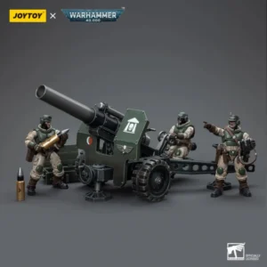 Action Figure Astra Militarum Ordnance Team With Bombast Field Gun 1 18 Joytoy Warhammer 40k