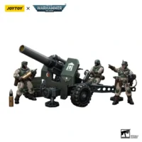 Action Figure - Astra Militarum Ordnance Team with Bombast Field Gun 1 18 - JOYTOY Warhammer 40K in white background 3 Action Figure Astra Militarum Ordnance Team With Bombast Field Gun 1 18 Joytoy Warhammer 40k In White Background 3