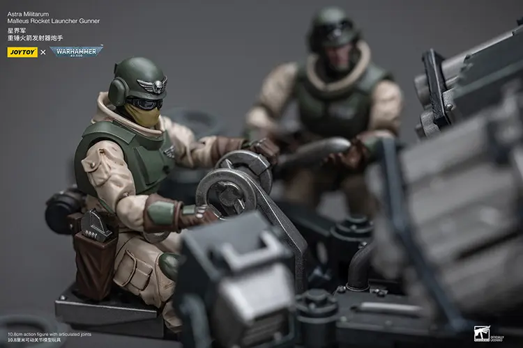 Action Figure - Astra Militarum Ordnance Team without Malleus Rocket Launcher 1 18 - JOYTOY Warhammer 40K rectangle image 24 Action Figure Astra Militarum Ordnance Team Without Malleus Rocket Launcher 1 18 Joytoy Warhammer 40k Rectangle Image 24