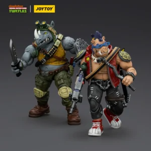 Action Figure - Bebop & Rocksteady TMNT Nickelodeon 1 18 - JOYTOY Teenage Mutant Ninja Turtles Action Figure Bebop & Rocksteady Tmnt Nickelodeon 1 18 Joytoy Teenage Mutant Ninja Turtles
