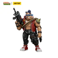 Action Figure Bebop Tmnt Nickelodeon 1 18 Joytoy Teenage Mutant Ninja Turtles In White Background 3