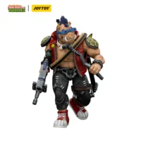 Action Figure Bebop Tmnt Nickelodeon 1 18 Joytoy Teenage Mutant Ninja Turtles In White Background 4