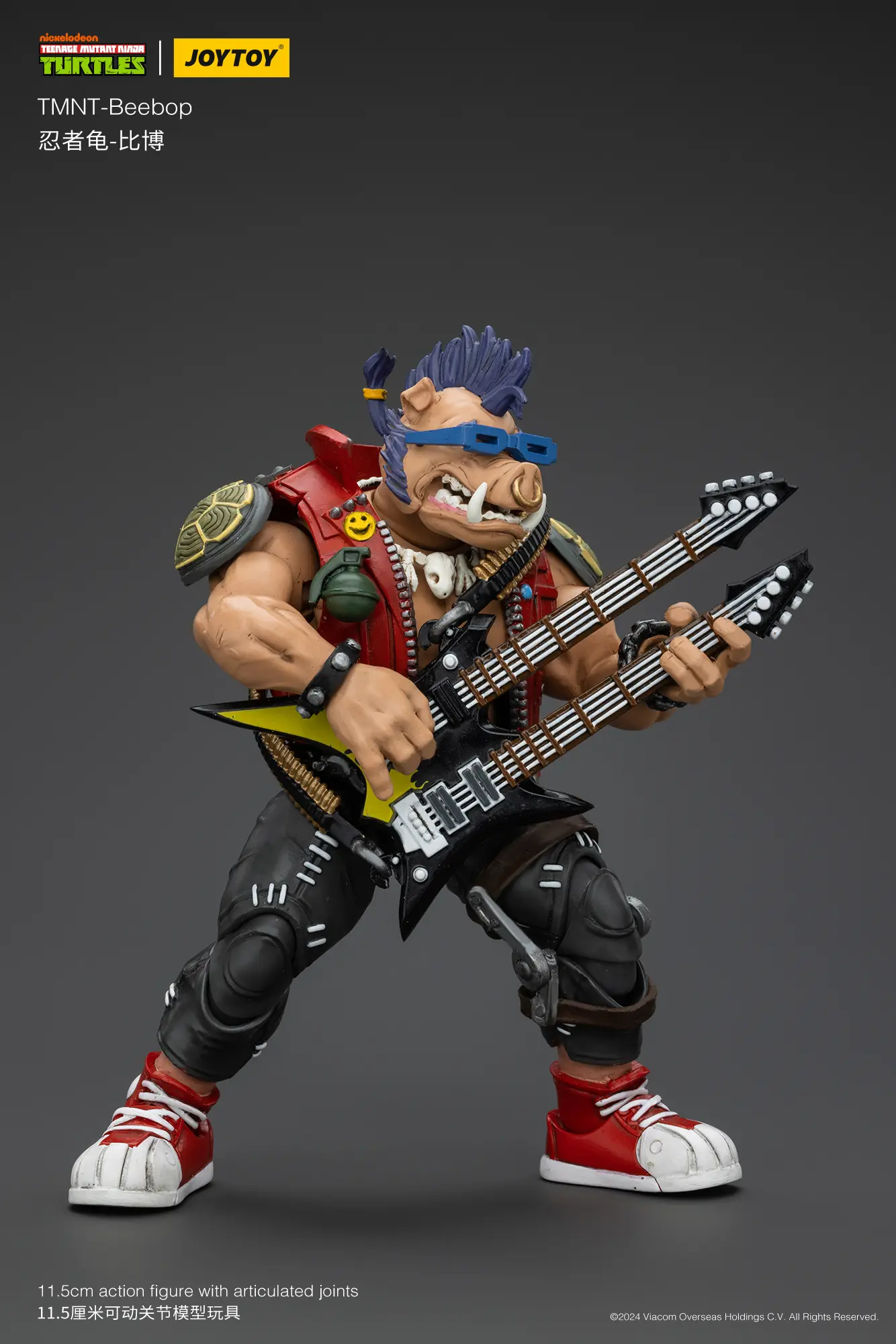 Action Figure Bebop Tmnt Nickelodeon 1 18 Joytoy Teenage Mutant Ninja Turtles Rectangle Image 12