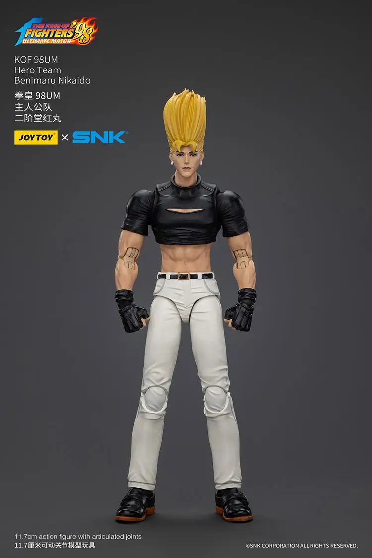 Action Figure - Benimaru Nikaido KOF _98 UM Hero Team SNK 1 18 - JOYTOY The King of Fighters rectangle image 1