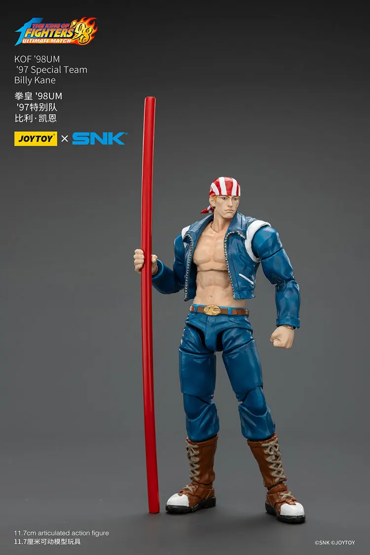 Action Figure - Billy Kane KOF '98 UM 97 Special Team SNK 1/18 - JOYTOY The King of Fighters