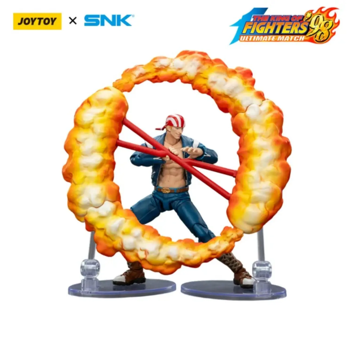 Action Figure - Billy Kane KOF '98 UM 97 Special Team SNK 1/18 - JOYTOY The King of Fighters