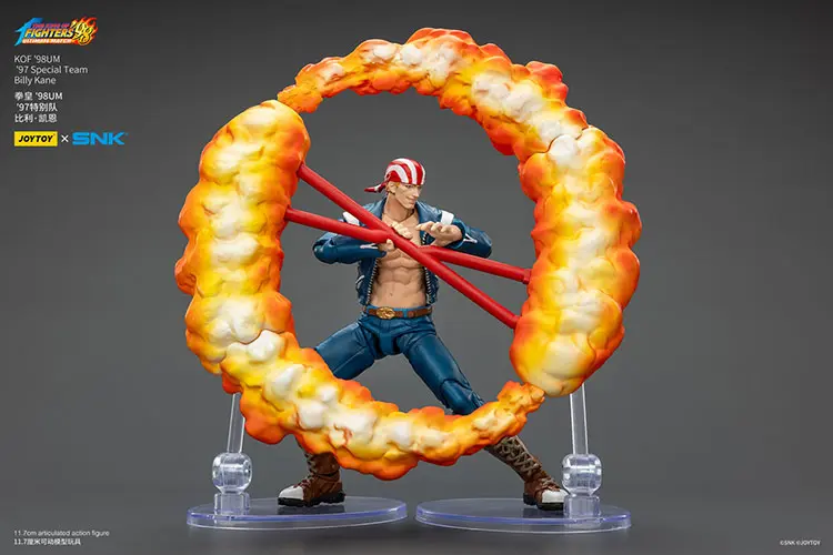 Action Figure - Billy Kane KOF '98 UM 97 Special Team SNK 1/18 - JOYTOY The King of Fighters