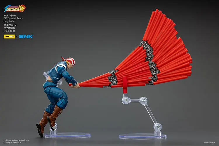 Action Figure - Billy Kane KOF '98 UM 97 Special Team SNK 1/18 - JOYTOY The King of Fighters
