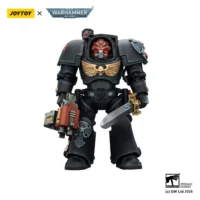 Action Figure - Black Templars Terminator 1 with Power Sword and Storm Bolter 1 18 - JOYTOY Warhammer 40K in white background 1 Action Figure - Black Templars Terminator 1 with Power Sword and Storm Bolter 1 18 - JOYTOY Warhammer 40K in white background 1
