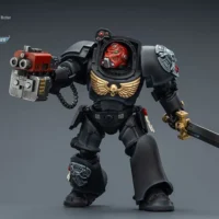 Action Figure - Black Templars Terminator 1 with Power Sword and Storm Bolter 1 18 - JOYTOY Warhammer 40K rectangle image 4 Action Figure - Black Templars Terminator 1 with Power Sword and Storm Bolter 1 18 - JOYTOY Warhammer 40K rectangle image 4