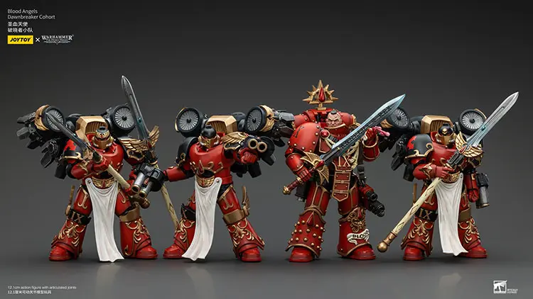 Action Figure - Blood Angels Dawnbreaker Cohort 1 18 - JOTYOY Warhammer The Horus Heresy 2 Action Figure Blood Angels Dawnbreaker Cohort 1 18 Jotyoy Warhammer The Horus Heresy 2