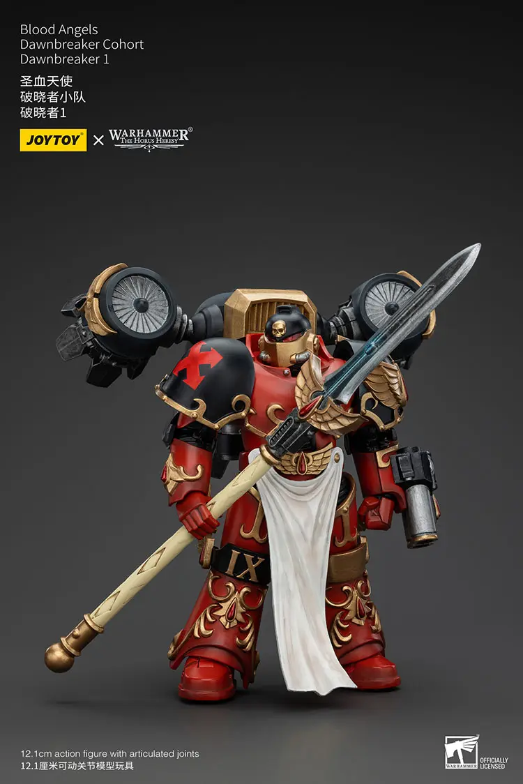 Action Figure Blood Angels Dawnbreaker Cohort Dawnbreaker 1 1 18 Jotyoy Warhammer The Horus Heresy Rectangle Image 1