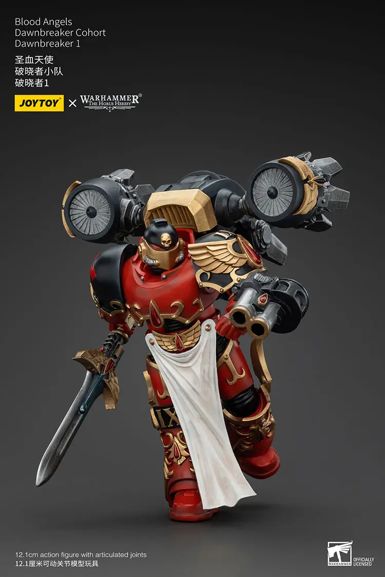 Action Figure Blood Angels Dawnbreaker Cohort Dawnbreaker 1 1 18 Jotyoy Warhammer The Horus Heresy Rectangle Image 3