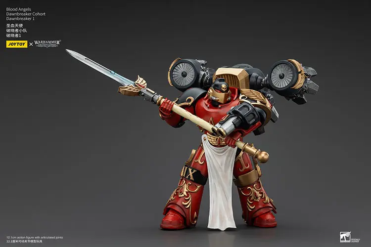 Action Figure Blood Angels Dawnbreaker Cohort Dawnbreaker 1 1 18 Jotyoy Warhammer The Horus Heresy Rectangle Image 4