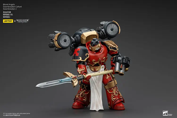 Action Figure Blood Angels Dawnbreaker Cohort Dawnbreaker 2 1 18 Jotyoy Warhammer The Horus Heresy Rectangle Image 3