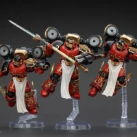 Action Figure - Blood Angels Dawnbreaker Cohort on display stand 1 18 - JOTYOY Warhammer The Horus Heresy Action Figure Blood Angels Dawnbreaker Cohort On Display Stand 1 18 Jotyoy Warhammer The Horus Heresy
