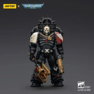 Action Figure Blood Angels Lemartes With Jump Pack, Blood Crozius And Absolver Bolt Pistol 1 18 Joytoy Warhammer 40k