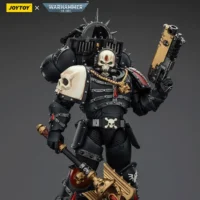 Action Figure Blood Angels Lemartes With Jump Pack, Blood Crozius And Absolver Bolt Pistol 1 18 Joytoy Warhammer 40k Rectangle Image 4