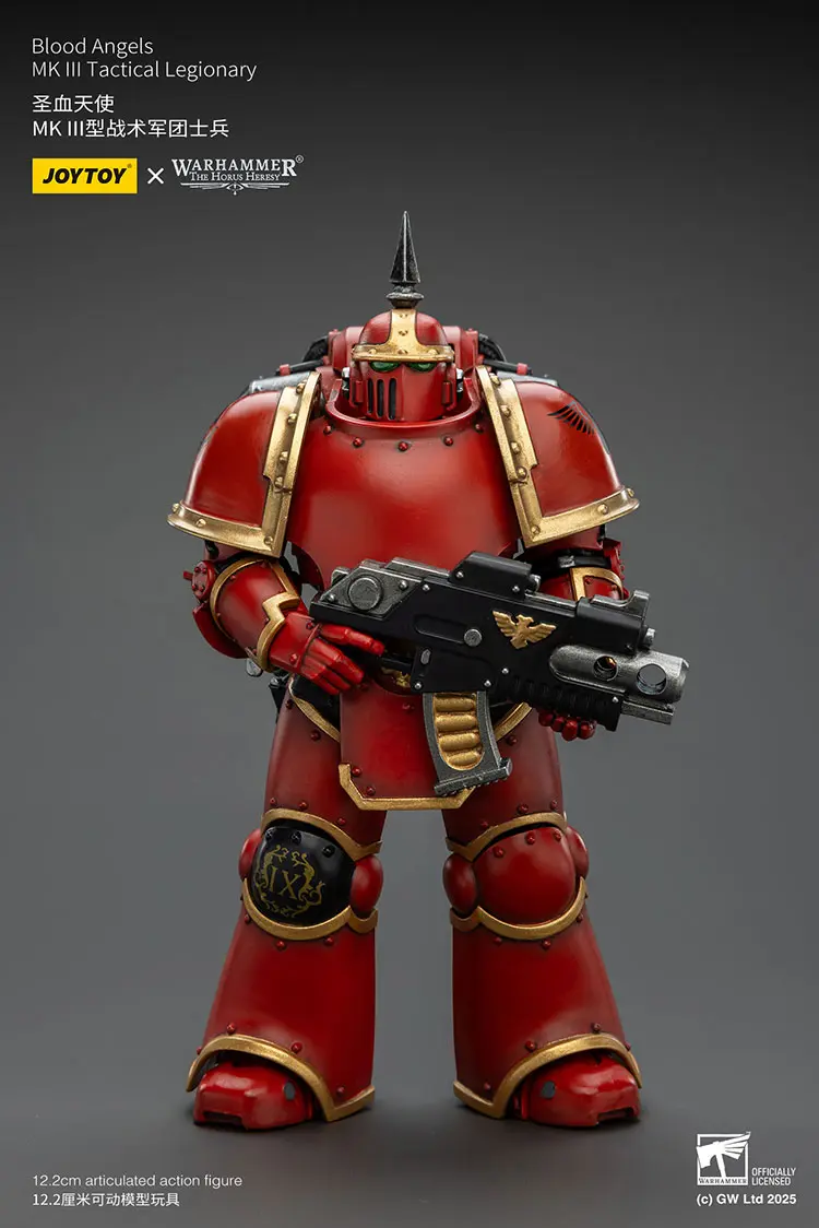 Action Figure -Blood Angels MkIII Tactical Legionary 1 18 - JOTYOY Warhammer The Horus Heresy rectangle image 2 Action Figure Blood Angels Mkiii Tactical Legionary 1 18 Jotyoy Warhammer The Horus Heresy Rectangle Image 2