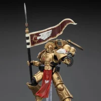 Action Figure Blood Angels Sanguinary Guard 3 On Display Stand 2 With Angelus Boltgun And Encarmine Spear 1 18 Joytoy Warhammer 40k Rectangle Image